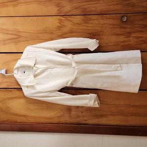 Herringbone Trench Peacoat